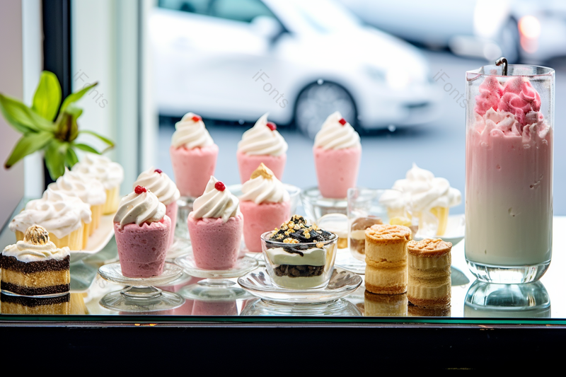 高热量食物甜点糕点自助餐摄影实拍,高清,摄影图,摄影图片,图片大全,摄影图免费下载